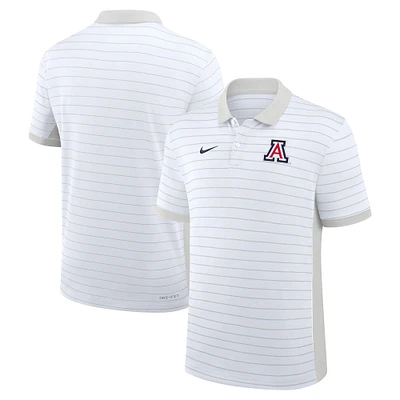 Polo Nike blanc à rayures Victory pour homme