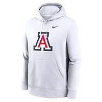 Sweat à capuche en polaire Primetime Club des Arizona Wildcats blanc Nike pour homme