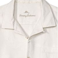 Men's Tommy Bahama White Arizona Wildcats Al Fresco Tropics Jacquard Button-Up Shirt