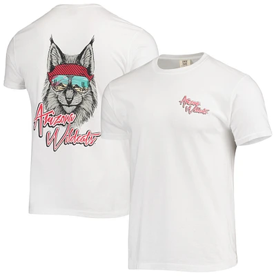 T-shirt bandana mascotte des Wildcats de l'Arizona blanc pour homme