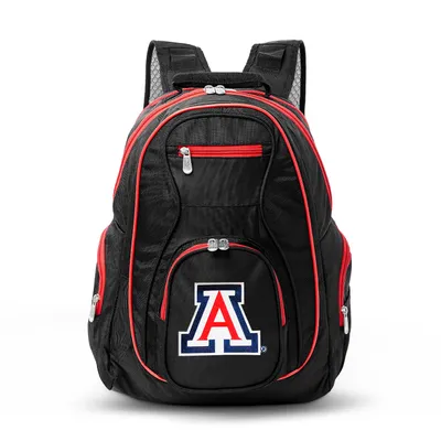 Arizona Wildcats MOJO Trim Color Laptop Backpack - Black
