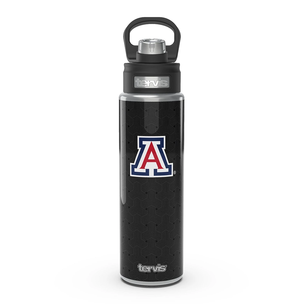 Wildcats de Tervis Arizona 24 oz. Bouteille à large ouverture en acier inoxydable Weave