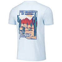 T-shirt unisexe bleu clair Arizona Wildcats Hyper Local Cactus State