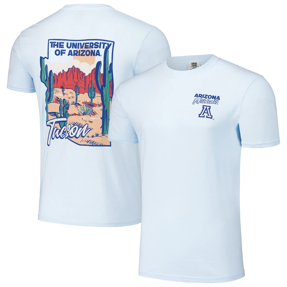 T-shirt unisexe bleu clair Arizona Wildcats Hyper Local Cactus State