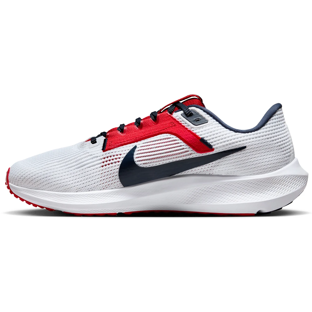 Chaussure de course unisexe Nike blanc Arizona Wildcats Zoom Pegasus 40