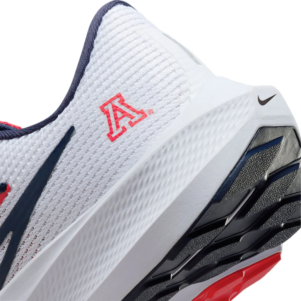 Chaussure de course unisexe Nike blanc Arizona Wildcats Zoom Pegasus 40