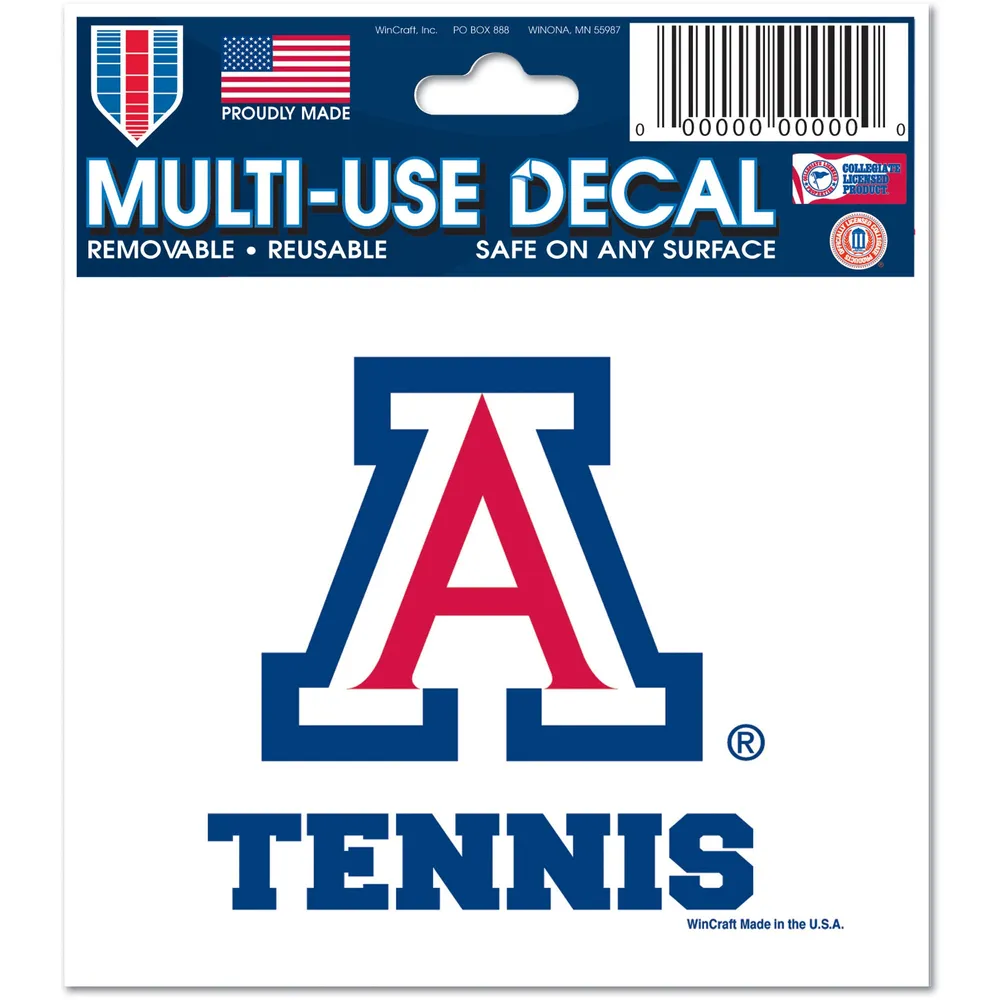 Décalque WinCraft 3'' x 4'' multi-usage Arizona Wildcats