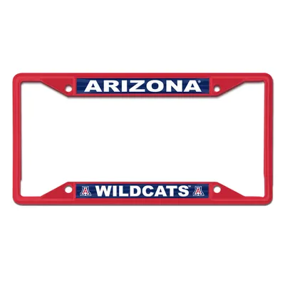 Arizona Wildcats WinCraft Chrome Color License Plate Frame