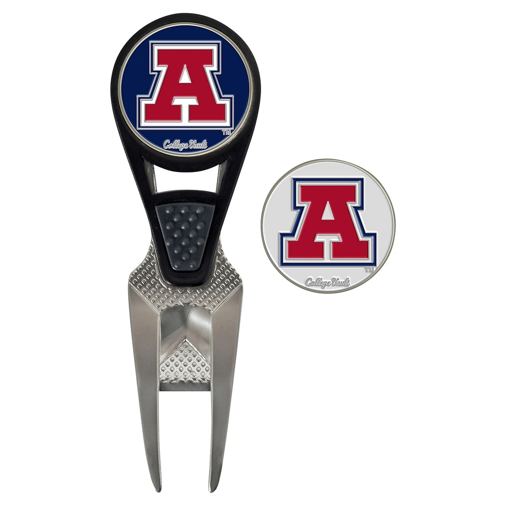 WinCraft Arizona Wildcats Ensemble d'outils de réparation et de marqueurs de balle