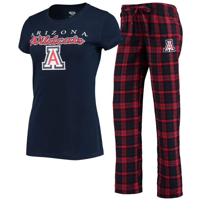 Washington Nationals Concepts Sport Women's Lodge T-Shirt & Pants Sleep Set  - Red/Navy