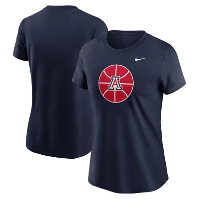 Women's Nike Navy Arizona Wildcats Basketball Primary T-Shirt