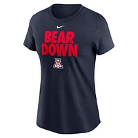 Women's Nike Navy Arizona Wildcats Local Ultimate Chant T-Shirt
