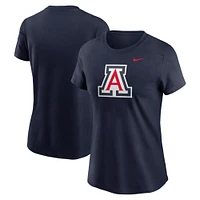Women's Nike Navy Arizona Wildcats Primetime Logo T-Shirt