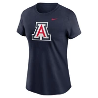 Women's Nike Navy Arizona Wildcats Primetime Logo T-Shirt