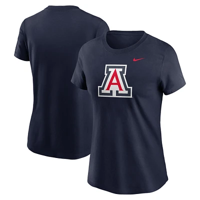 Women's Nike Navy Arizona Wildcats Primetime Logo T-Shirt