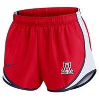 Short Nike Spring Break Tempo Performance pour femme, rouge, Arizona Wildcats