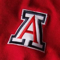 Women's Stadium Athletic Cardinal Arizona Wildcats Arched Name Full-Zip Hoodie