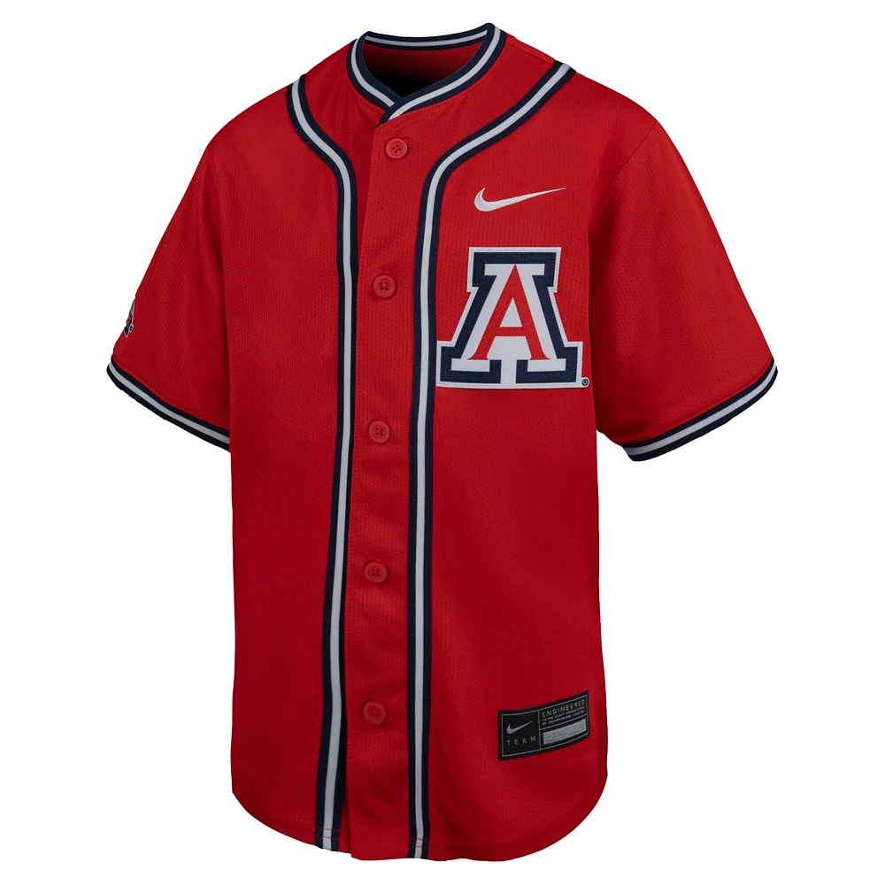 Maillot de baseball Nike rouge Arizona Wildcats Limited pour jeunes