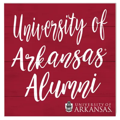 Arkansas Razorbacks 10'' x 10'' Alumni Plaque
