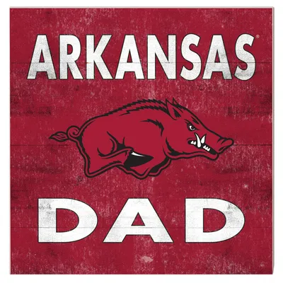 Arkansas Razorbacks 10'' x 10'' Dad Plaque