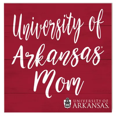 Arkansas Razorbacks 10'' x 10'' Mom Plaque