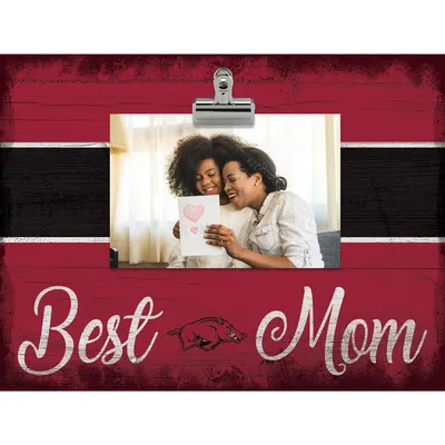 Arkansas Razorbacks 10.5'' x 8'' Best Mom Clip Frame