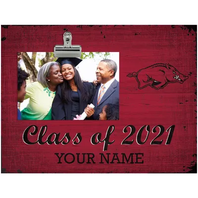 Arkansas Razorbacks 10.5'' x 8'' Class of 2021 Personalized Clip Frame