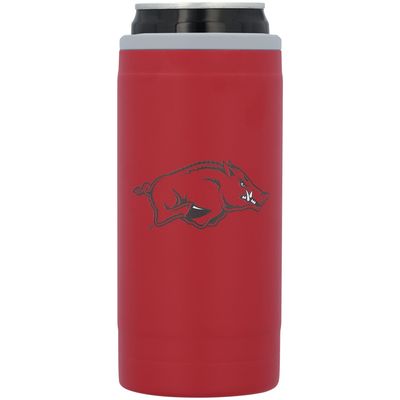 Arkansas Razorbacks 12oz. Flipside Powdercoat Slim Can Cooler