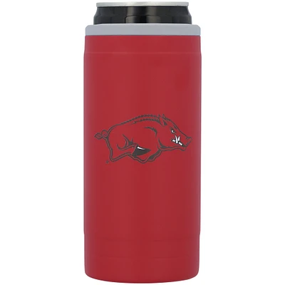 Arkansas Razorbacks 12oz. Flipside Powdercoat Slim Can Cooler