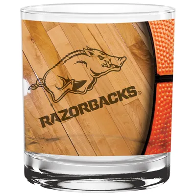 Arkansas Razorbacks 14oz. Basketball Glass