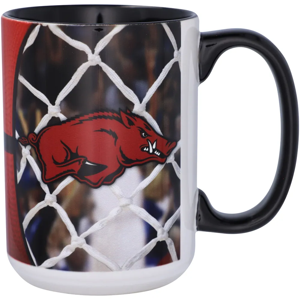 Razorbacks de l'Arkansas 15 oz. Tasse de basket-ball