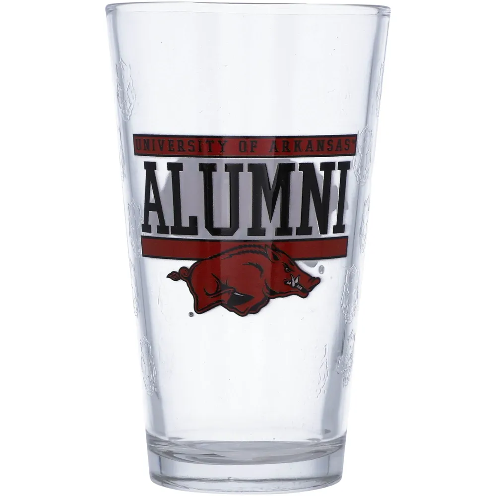 Arkansas Razorbacks 16oz. Verre de pinte de répétition des anciens