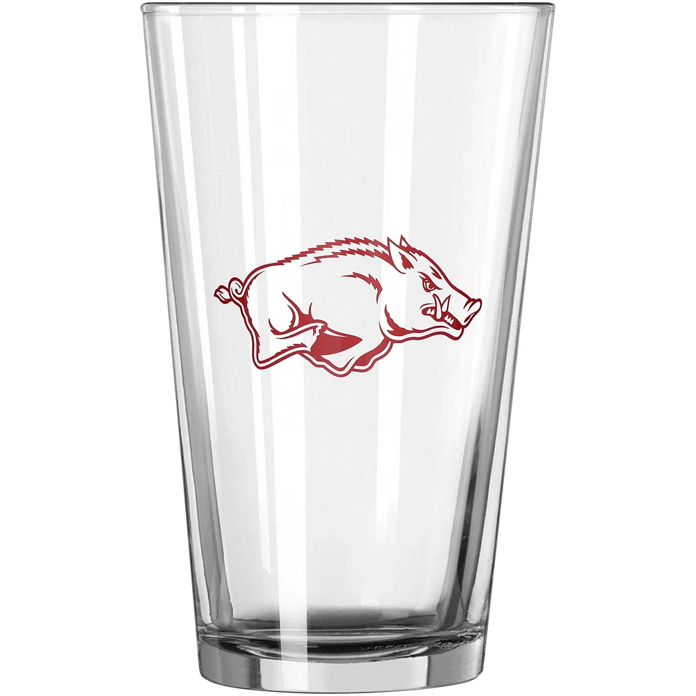 Razorbacks de l'Arkansas 16 oz. Verre à pinte Team Wordmark Game Day