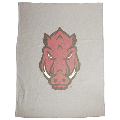 Arkansas Razorbacks Couverture sweat-shirt 54" x 84"