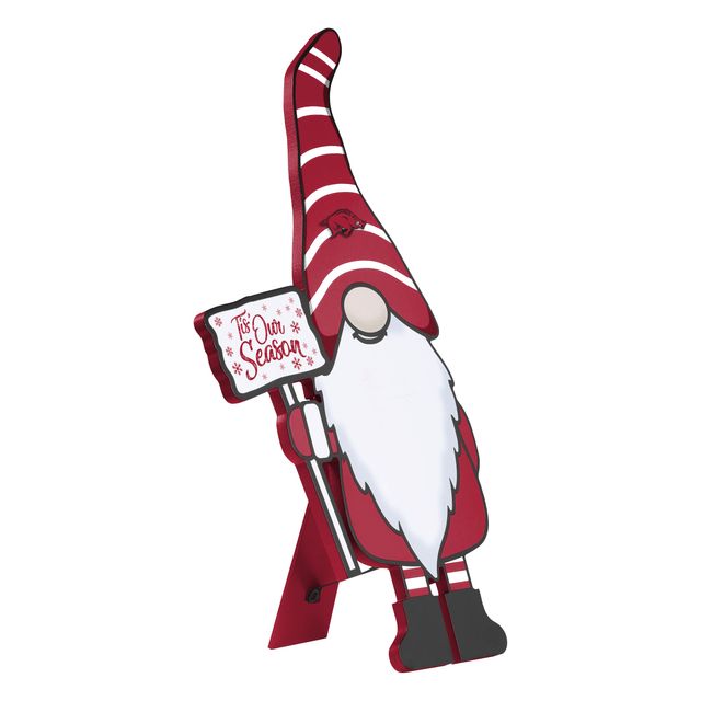 Arkansas Razorbacks FOCO 16" Tis Our Season Gnome