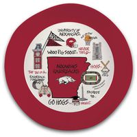 Arkansas Razorbacks Large Melamine Bowl