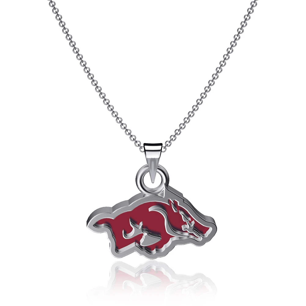 Dayna Designs Arkansas Razorbacks Enamel Small Pendant Necklace