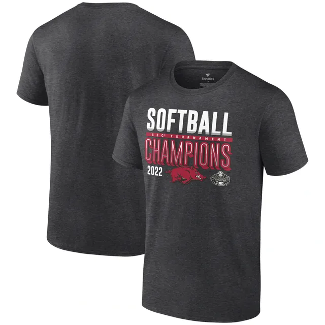 Houston Astros Fanatics Branded 2022 World Series Champions Locker Room T- Shirt - Heather Charcoal