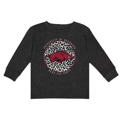 Toddler Charcoal Louisville Cardinals for The Love Long Sleeve T-Shirt Size: 4T