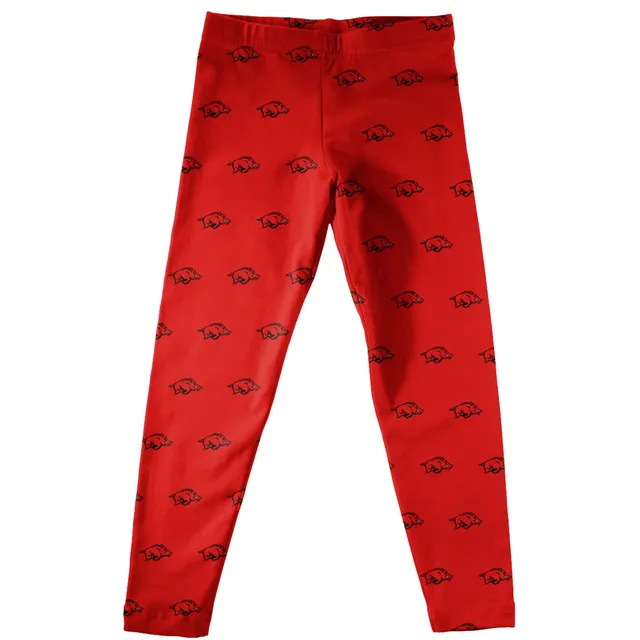 Lids Cal State Northridge Matadors Vive La Fete Youth Girls All Over Print  Leggings - Red