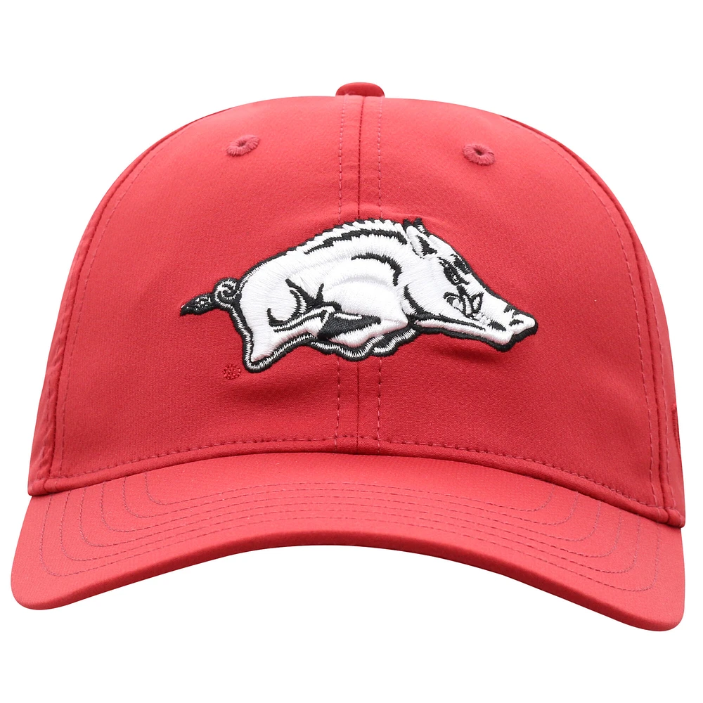 Men's Top of the World  Cardinal Arkansas Razorbacks Victory Trainer Adjustable Hat