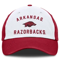 Men's Top of the World  White Arkansas Razorbacks Weston Adjustable Hat