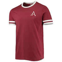 Men's '47 Cardinal Arkansas Razorbacks Otis Ringer T-Shirt