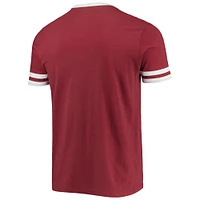 Men's '47 Cardinal Arkansas Razorbacks Otis Ringer T-Shirt