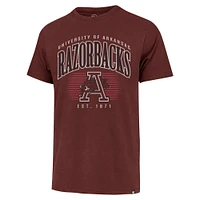 Men's '47 Maroon Arkansas Razorbacks Double Header Franklin T-Shirt