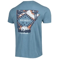 Men's Blue Arkansas Razorbacks Hyperlocal T-Shirt