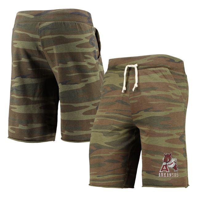 Camo Alternative Apparel Arkansas Razorbacks Victory Short de détente pour homme