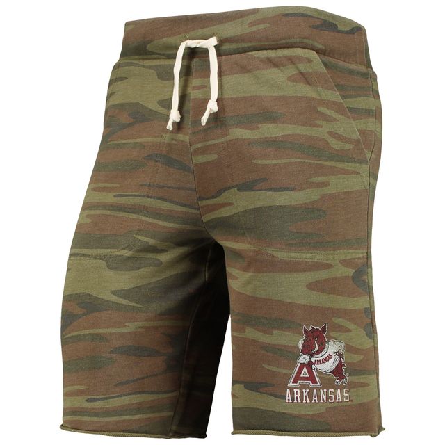 Camo Alternative Apparel Arkansas Razorbacks Victory Short de détente pour homme