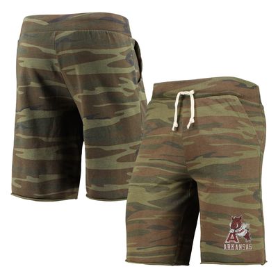 Men's Camo Alternative Apparel Arkansas Razorbacks Victory Lounge Shorts