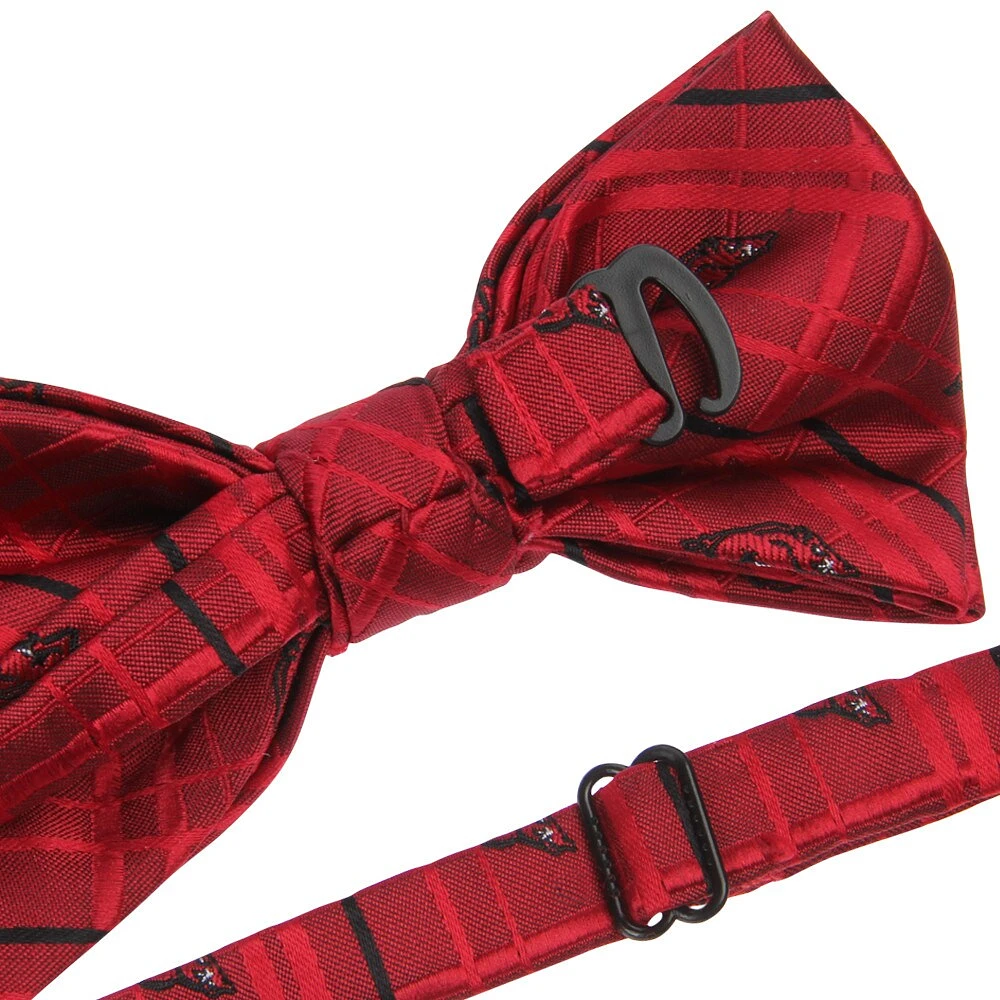 Men's Cardinal Arkansas Razorbacks Oxford Bow Tie